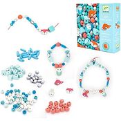 Djeco Schmuck basteln aus Holzperlen Kleine Tiere 4