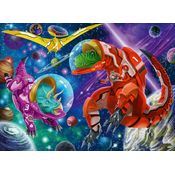 Ravensburger Kinderpuzzle - Weltall Dinos - 200 Teile Puzzle für Kinder ab 8 Jahren