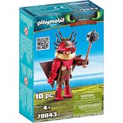 PLAYMOBIL 70043 Dragons Rotzbakke mit Fluganzug, bunt