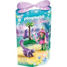 Bild für Playmobil Fairies Feenfreunde Eule & Stinktierchen 9140