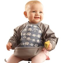 Bild für Bibetta Elefant Ärmellätzchen Grau Grau