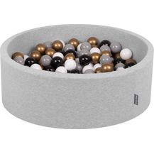 Bild für KiddyMoon Bällebad 90X30cm/200 Bälle ∅ 7Cm Bällepool Mit Bunten Bällen Für Babys Kinder Rund