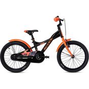 S'COOL Kinderfahrrad XXlite alloy schwarz RH 27 cm 18 Zoll