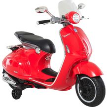 Bild für Elektrisches Kindermotorrad als Vespa (Farbe: rot)