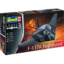 Bild für Revell 03899 F-117 10 Modellbausatz F-117A Nighthawk Stealth Fighter im Maßstab 1:72 Level 3 120 Jahr(e)
