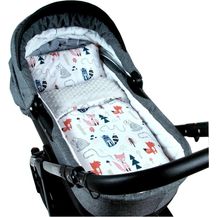 Bild für BABYLUX Babydecke MINKY PLÜSCH Kuscheldecke Decke 75 x 60 cm + KISSEN 2 Tlg Set (MP118