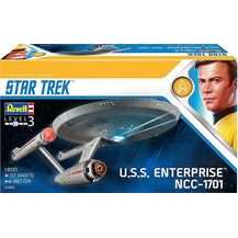 Bild für Revell 04991 USS Enterprise NCC-1701 Star Trek: The Original Series James T. Kirk originalgetreuer Modellbausatz für Einsteiger