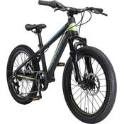 Bikestar Mountainbike Hardtail Sport 20 Zoll Schwarz Grün