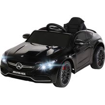 Image for Kinder Elektrofahrzeug Mercedes C63 Kinderauto Elektro Kinderfahrzeug Spielzeug (Schwarz)