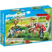 Playmobil 6147 - Super Set Koppel mit Pferdebox