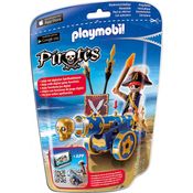 Playmobil 6164 - Blaue App-Kanone mit Piraten-Offizier