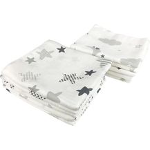 Bild für 10x Spucktücher Mullwindeln Baby Baumwolle 80x70 cm 