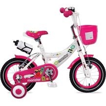 Bild für Kinderfahrrad 12 Zoll 1281 rosa Mädchen