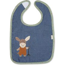 Bild für Sterntaler Klettlätzchen Emmilius mittelblau