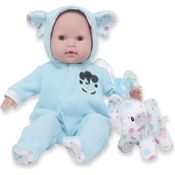 JC Toys Berenguer Boutique Puppen 38 cm Thema „Blauer Elefant“ blau