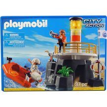 Bild für Playmobil 5626 City Action Leuchtturm mit Rettungsbastel