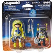 PLAYMOBIL 9492 Duo Pack Astronaut und Roboter