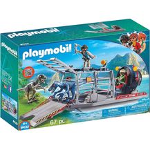Bild für PLAYMOBIL Dinos 9433 Propellerboot mit Dinokäfig