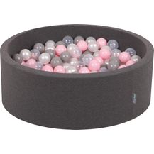 Bild für KiddyMoon Bällebad 90X30cm/200 Bälle ∅ 7Cm Bällepool Mit Bunten Bällen Für Babys Kinder Rund