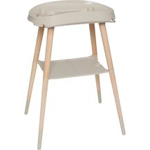 Bild für Bebe-Jou Badewannenständer Sense Taupe mit schönen Holzbeinen