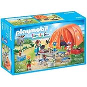 PLAYMOBIL Family Fun 70089 Familien-Camping, Ab 4 Jahren