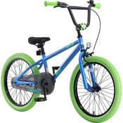 Bikestar BMX Kinderfahrrad 20 Zoll - Blau Grün