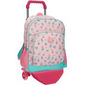 Movom Schulrucksack Cactus Casual - Motiv: Pink, 45 cm, 21,6 Liter - Farbe: pink