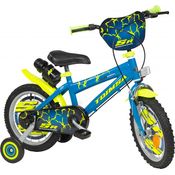 SR 14 Zoll 23,5 cm Jungen Trommelbremse Blau/Gelb