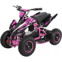 Bild für Elektro Quad Miniquad Kinder Racer 1000 Watt Pocket Kinderquad Pocketbike ATV (Schwarz/Pink)