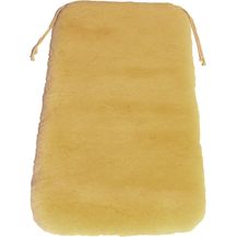 Bild für Babyfell Lammfell für Kinderwagen und Kindersitz aus bestem Merino 80 x 40 cm – Lammfell Auflage – Atmungsaktiv – Inklusive Gurtschlitze für Buggy und Kindersitz – Besonders pflegeleicht – Einfach zu waschen