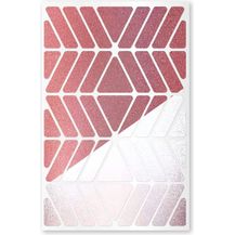 Bild für reflexsticker in metallic-matt Edition – versch. Motive und Farben – selbstklebende Reflektoren-Aufkleber – Bogenmaß L (16 x 10,5 cm)