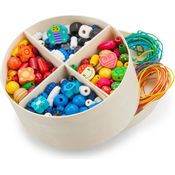 holzperlen in Schachtel 648-teilig