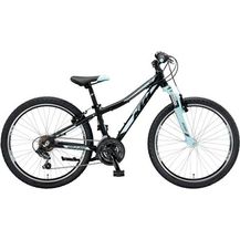 Bild für KTM Wild Bee 24 schwarz matt mint 18 Gang