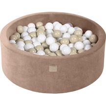 Bild für MEOWBABY Bällebad Velvet 90X30cm/200 Bälle ∅ 7Cm Rund Bällepool Für Kinder Spielbad