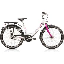 Bild für Tretwerk Magnolia 24 Zoll Citybike Mädchen Weiß 40 cm