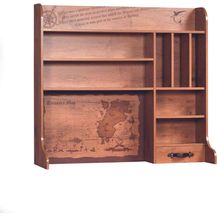 Bild für Cilek Schreibtisch-Aufsatz Pirate Bay Schreibtisch-Regal 116 x 107 cm Kinderschreibtisch-Aufsatz