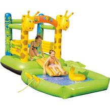 Bild für Happy People '2-in-1 Hüpfburg und Pool Giraffe'