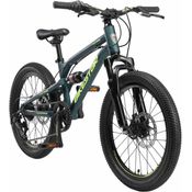 Bikestar Mountainbike Vollgefedert 20 Zoll Petrol