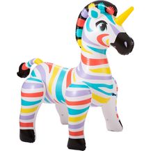 Bild für Summer Waves Aufblasbares Zebra-Einhorn Sprinkler 1. 57 m x 94 cm x 1. 57 m