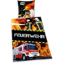 Bild für Herding Bettwäsche-Set 'FEUERWEHR' Wendemotiv