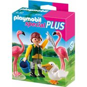 Playmobil Special Plus 4758 'Tierpfleger mit exotischen Vögeln', 11 Teile, ab 4 Jahren
