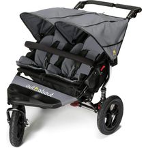 Bild für Out n About Nipper Double v4 Pushchair Steel Grey