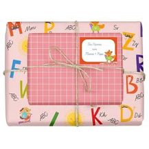Bild für Geschenkpapier-Set für Kinder, Einschulung (für Mädchen)