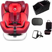 T4C Set lionelo Bastiaan Auto Kindersitz Rot + Wumbi Komplettset in Pink Baby Eltern KFZ Zubehör