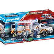 Playmobil City Action 70936 'Rettungs-Fahrzeug: US Ambulance', 93 Teile, ab 5 Jahren