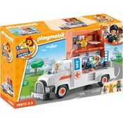 Playmobil DUCK ON CALL 70913 'Notarzt Truck', 59 Teile, ab 3 Jahren