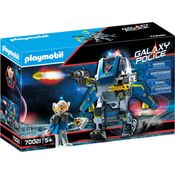 Playmobil Galaxy Police 70021 'Police-Roboter', 59 Teile, ab 5 Jahren, mit Lichteffekt