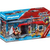 PLAYMOBIL City Action 71193 'Mitnehm-Feuerwehrstation', 61 Teile, ab 4 Jahren