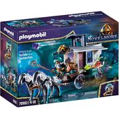 PLAYMOBIL Novelmore 70903 'Violet Vale - Händlerkutsche', 98 Teile, ab 4 Jahren
