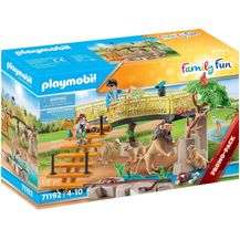 Bild für PLAYMOBIL Family Fun 71192 'Löwen im Freigehege'